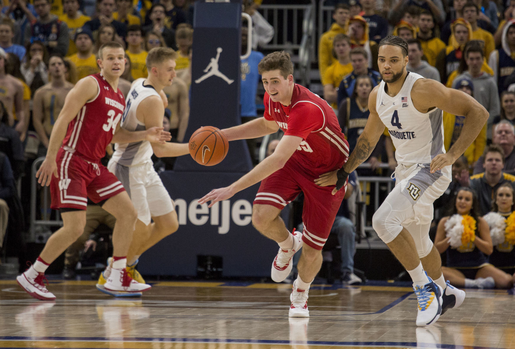 Golden Eagles 74, Badgers 69 (OT)